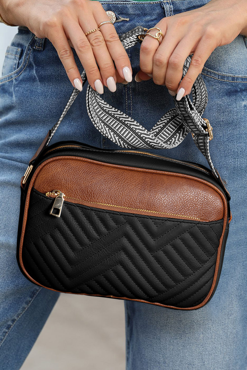Quilted Crossbody Bag