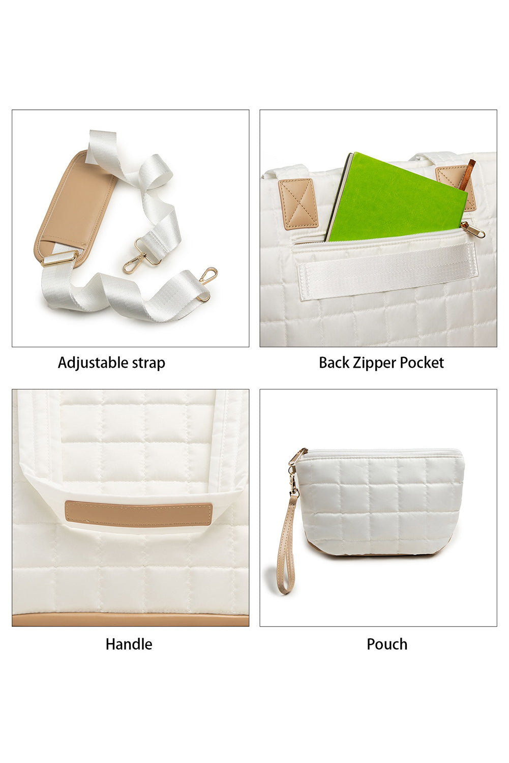 Large Tote bag and Clutch