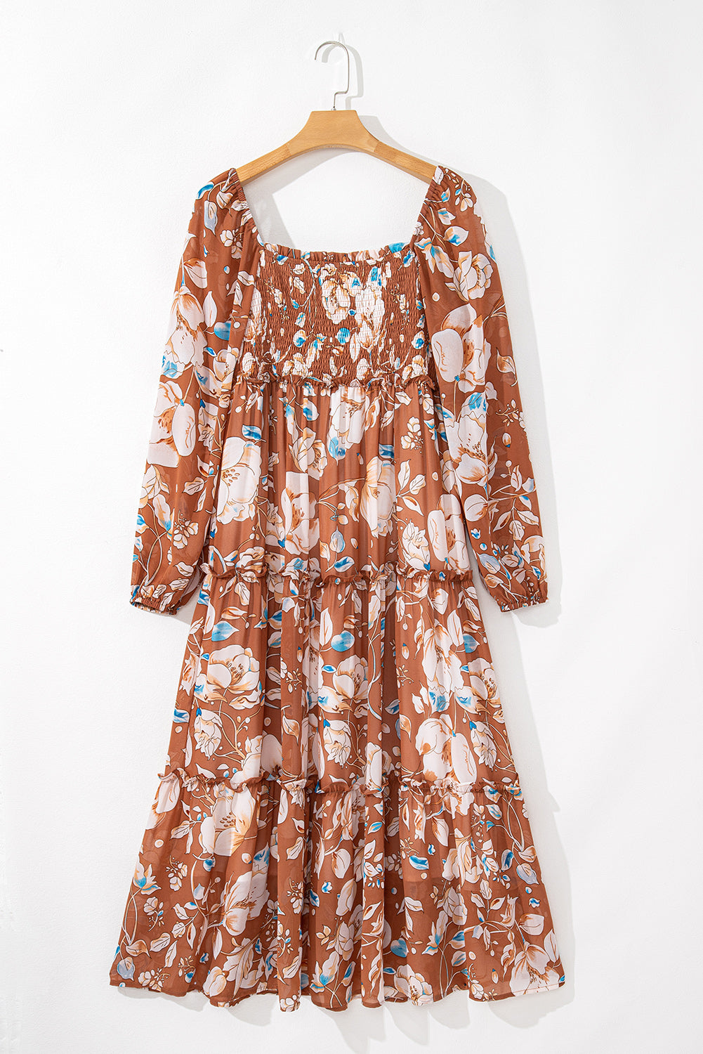 Fall Floral Dress