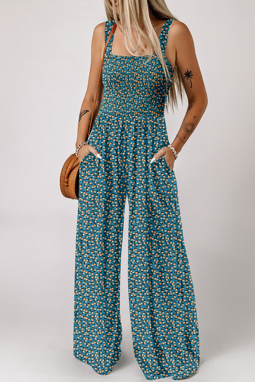 Floral Jumpsuit
