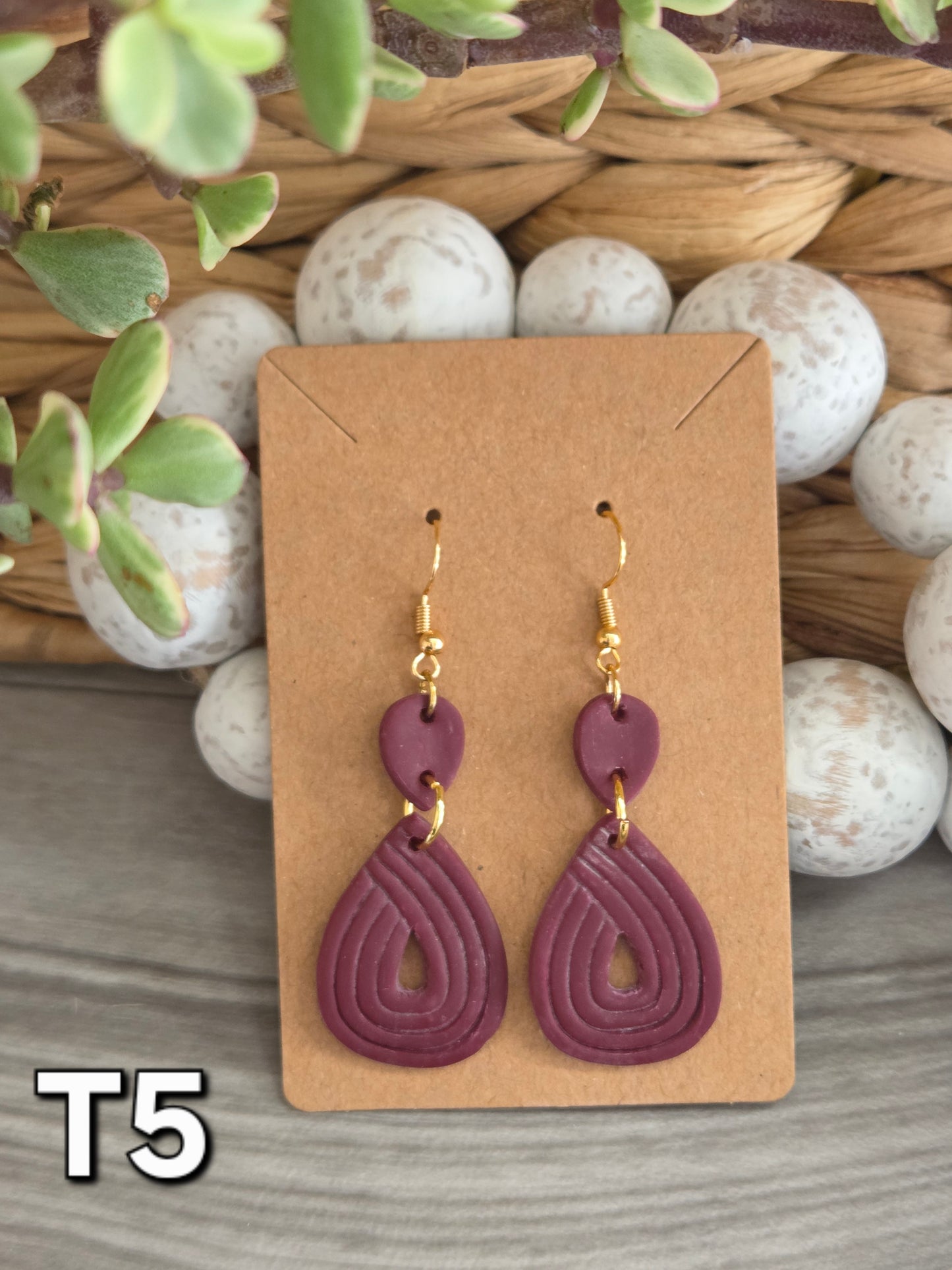NORTH DAKOTA MADE Clay Earring