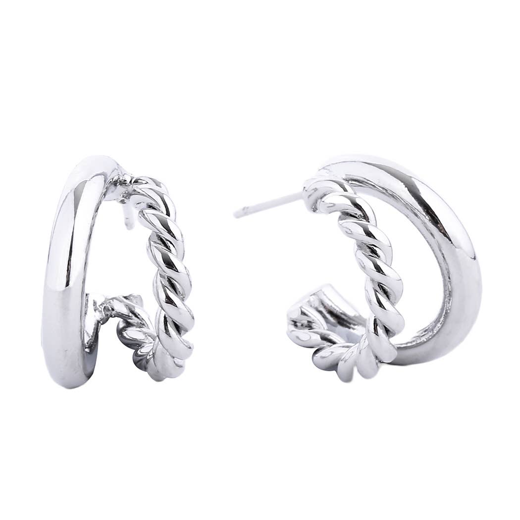 Double Hoop Earring