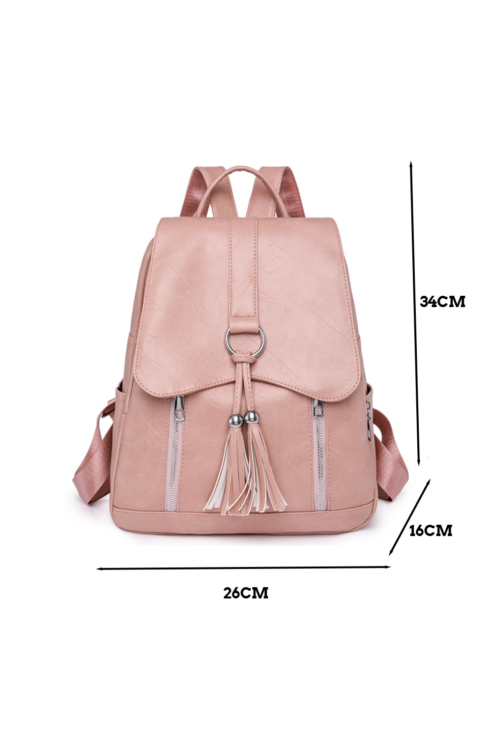 Pink Backpack Purse