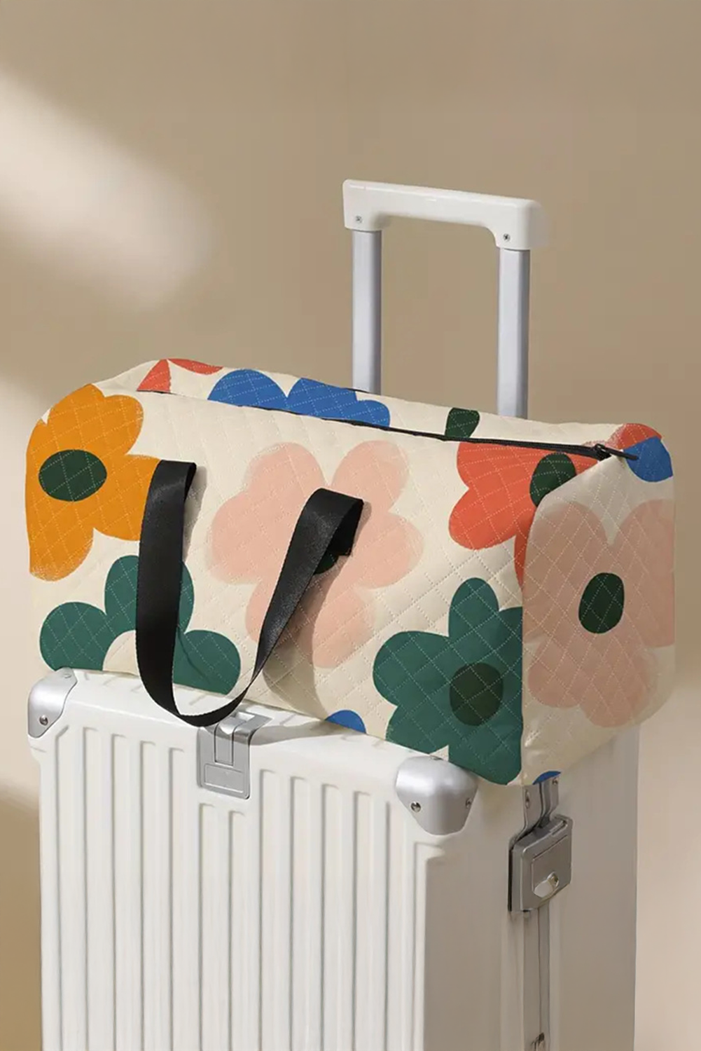 Floral Duffel Bag