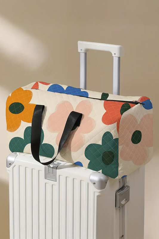 Floral Duffel Bag