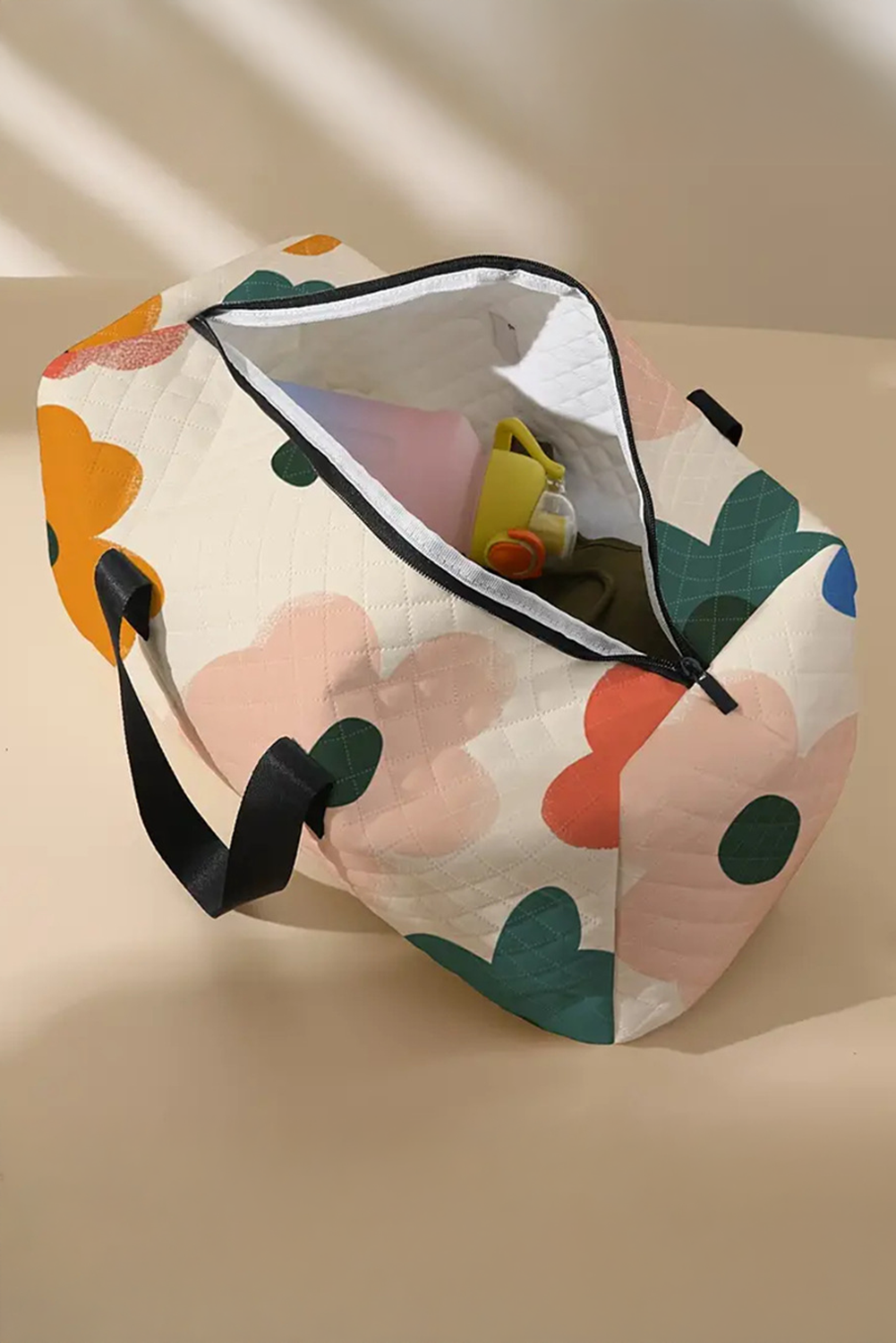 Floral Duffel Bag