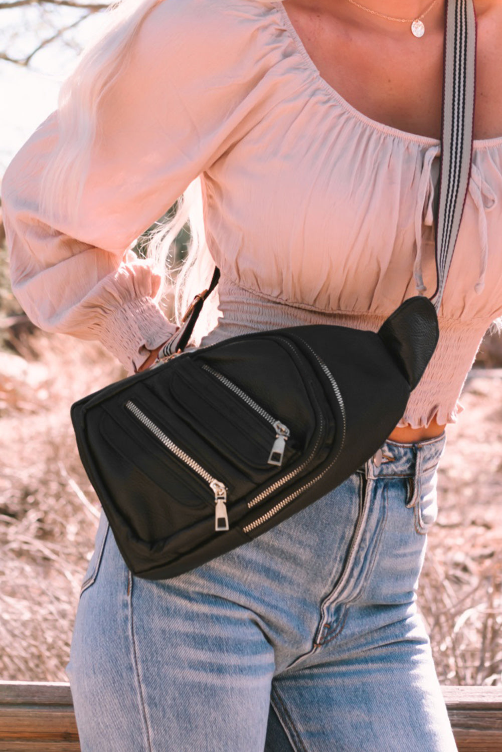 Black Sling Bag