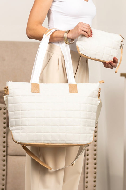 Large Tote bag and Clutch