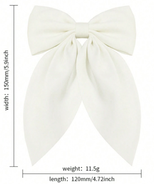 Girl's Ribbon Hair Clip