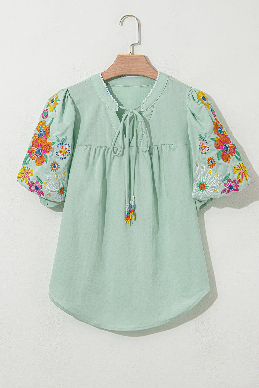 Floral Embroidered Blouse