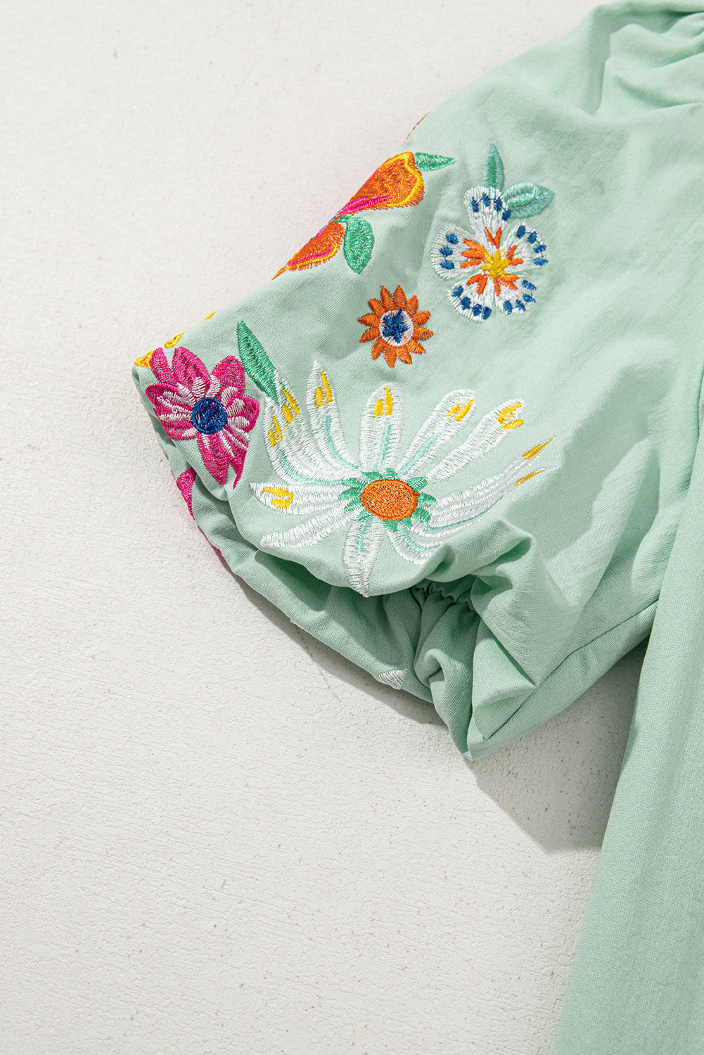 Floral Embroidered Blouse