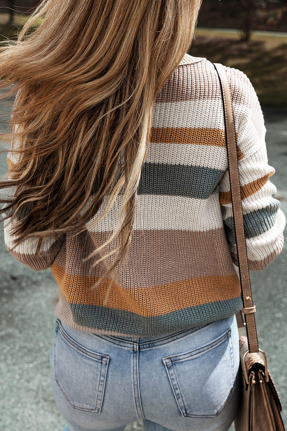 Striped Knitted Sweater