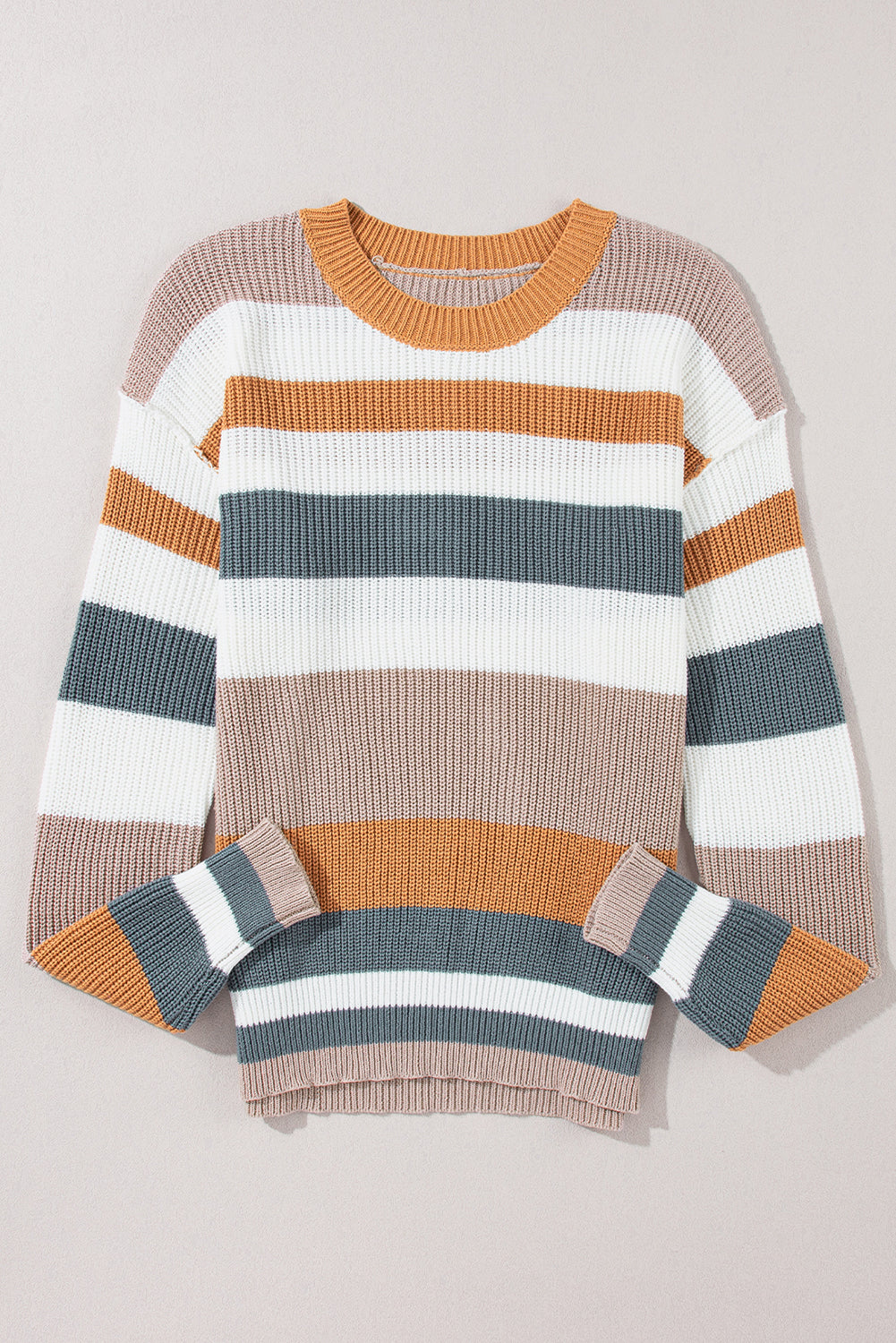 Striped Knitted Sweater