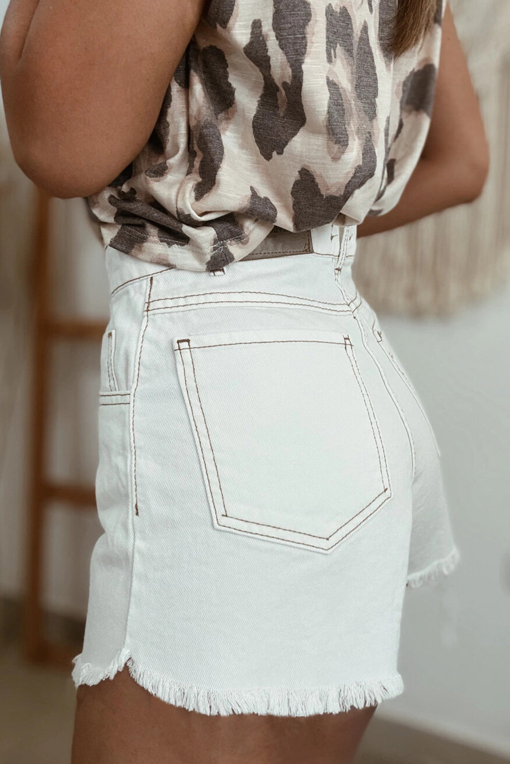 White Shorts