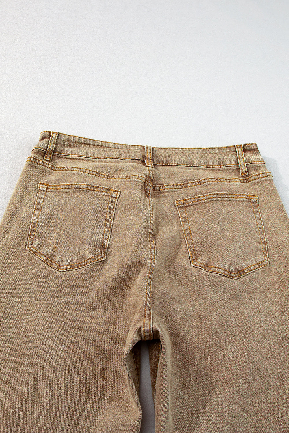 Khaki Wide Leg Jean