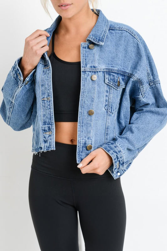 Cropped Denim Jacket