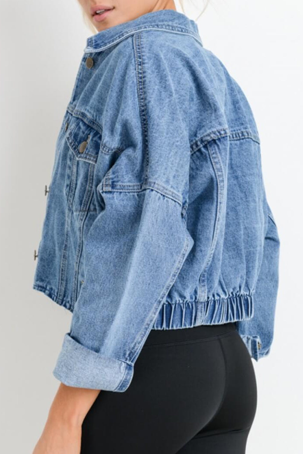 Cropped Denim Jacket