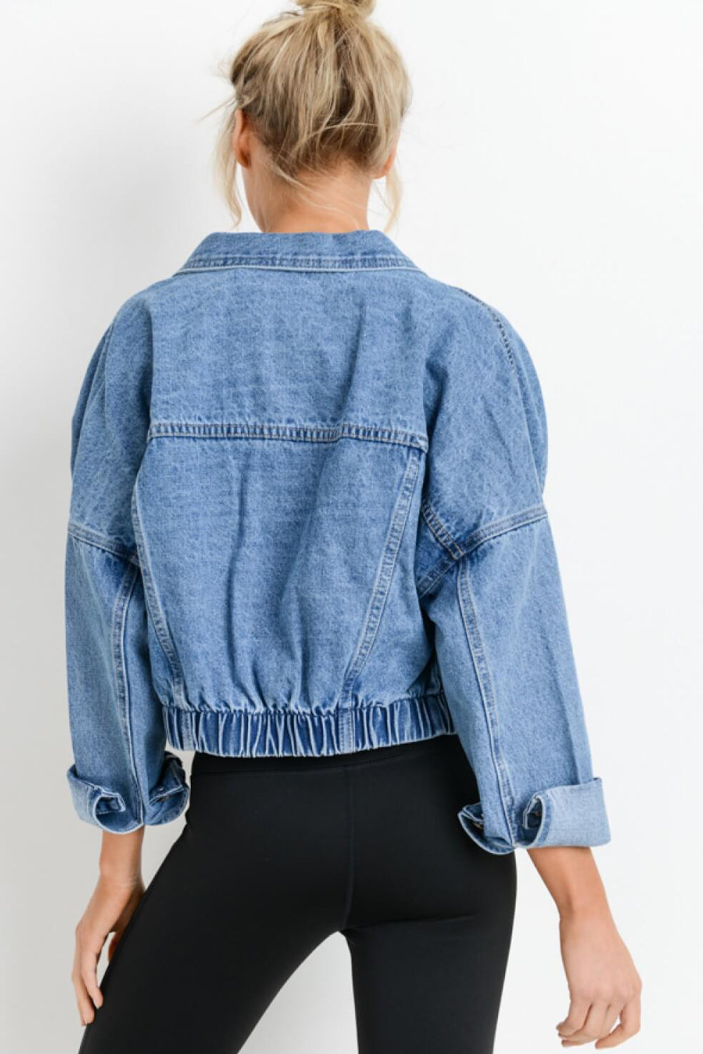 Cropped Denim Jacket