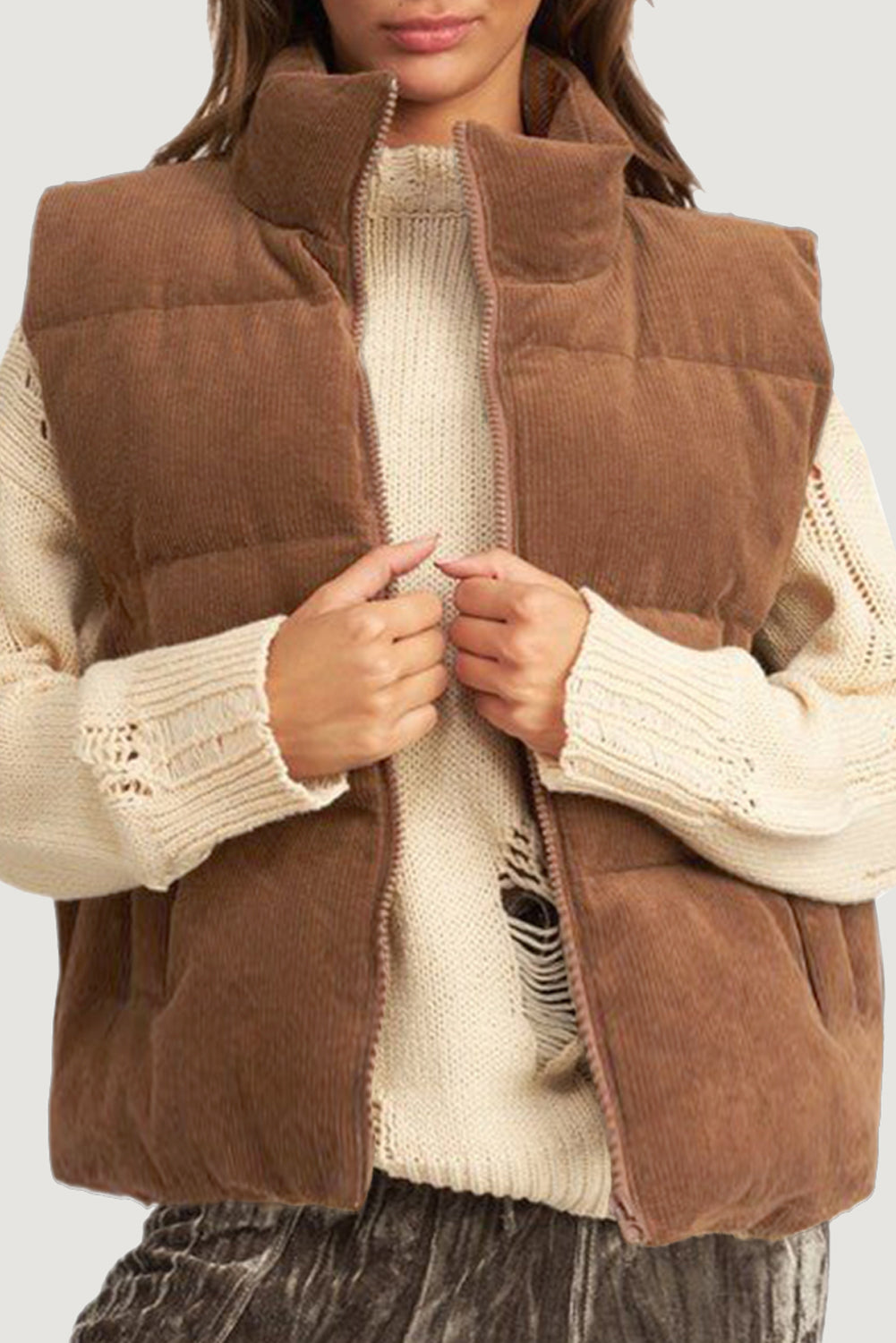 Corduroy Vest