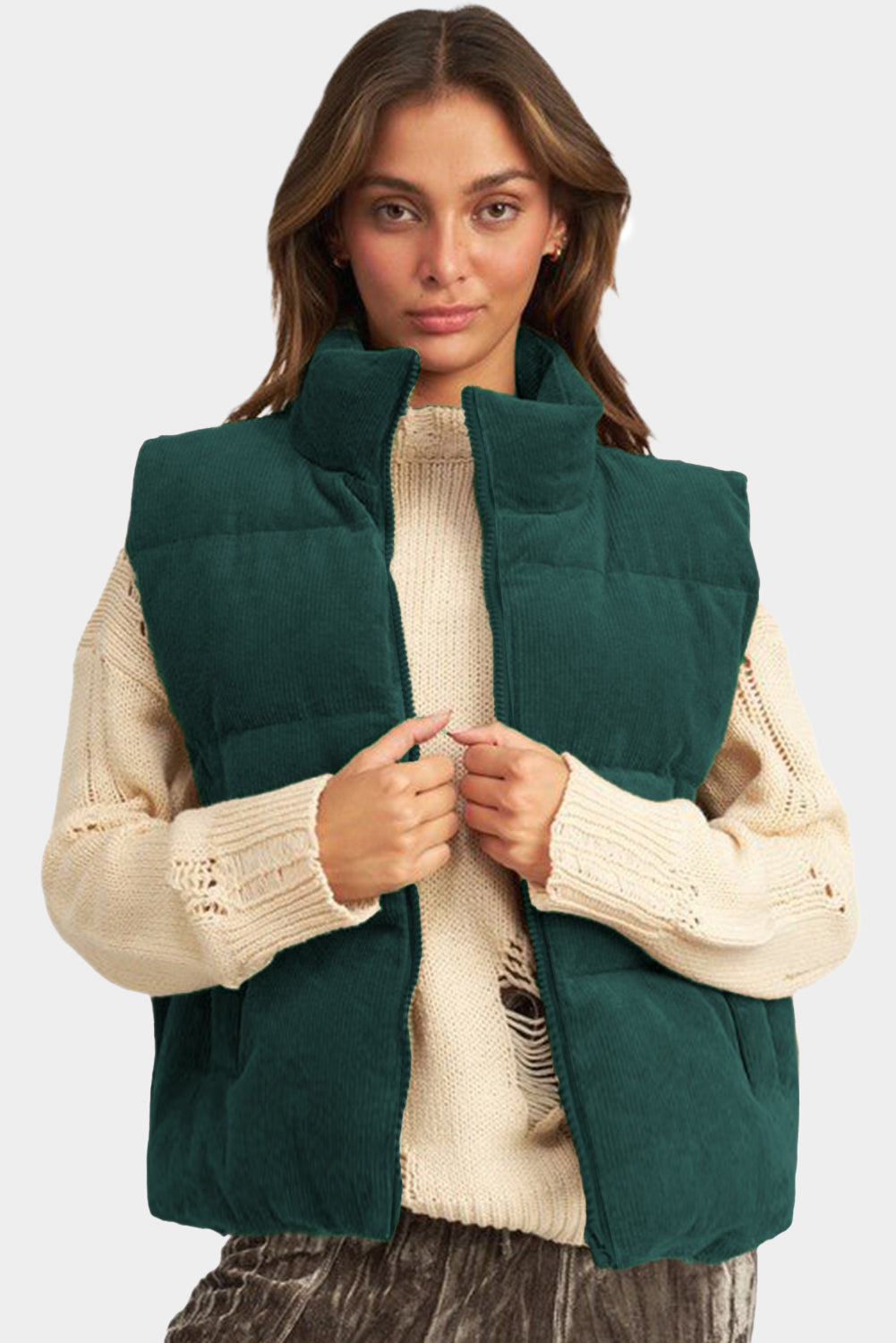 Corduroy Vest
