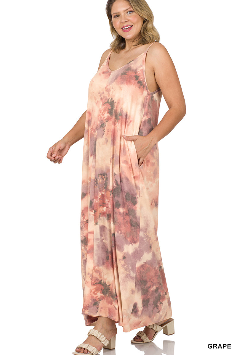 Tie Dye Maxi Dress